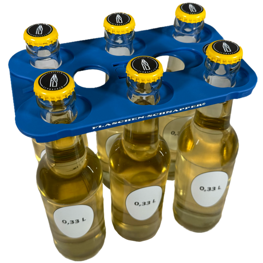 Flaschen-Schnapper blau/blau