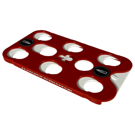 Flaschen-Schnapper rot/weiß