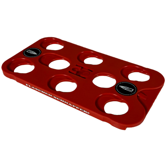 Flaschen-Schnapper rot/rot